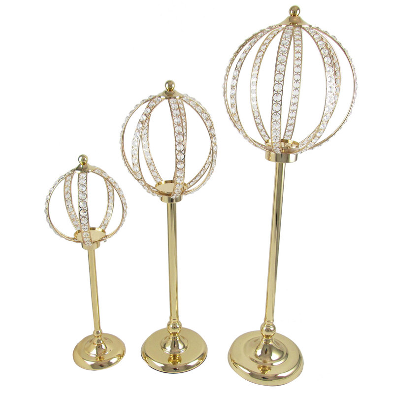 Saltram Abstract Figurines & Sculptures, 38.2" H x 11.5" W x 11.5" D, Gold