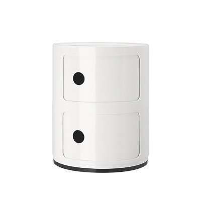 Izzack Tray Top Drum End Table