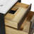 Barham 24" Floating & Wall-Mounted Single Bathroom Vanity In Shadow Walnut With Ceramic Integrated Sink And Countertop