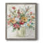 Toile contemporaine encadrée de qualité supérieure avec bouquet contemporain-563346232-563346238