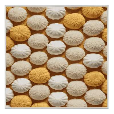  Tapis lavable à motif de desserts Rasgulla