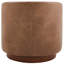 Fauteuil demi-tonneau pivotant en cuir Bennett (ensemble de 2)-115700657