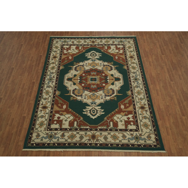 Tapis chinois traditionnel oriental élégant 9 x 12