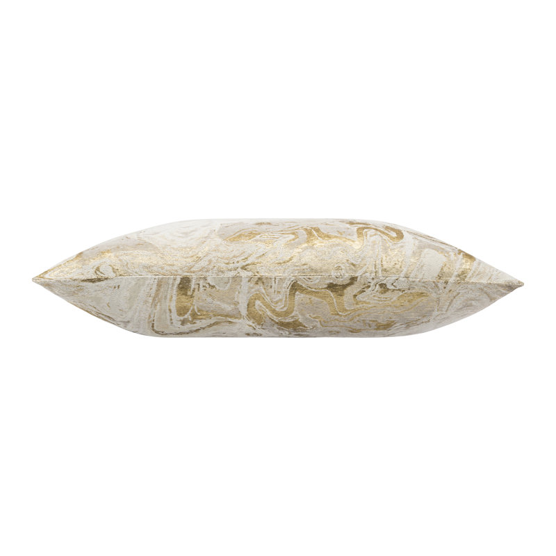 Coussin en brocart de marbre Fawn Fawn