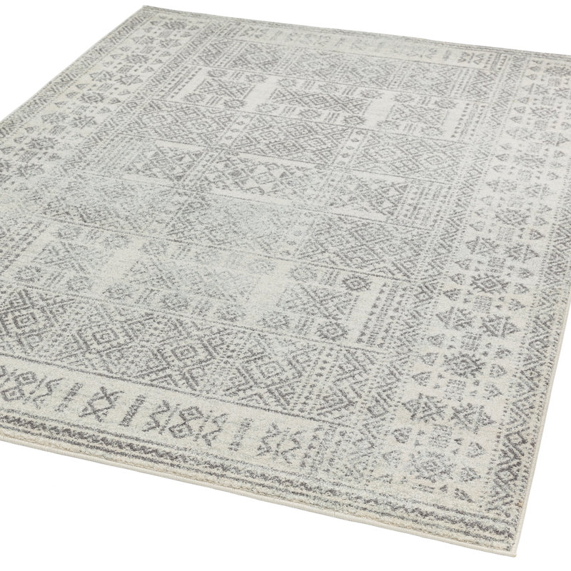 Perryman Grey Rug, Rectangle 200 x 290cm