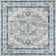 Lazaro Modern Persian Vintage Medallion Light Gray/Blue Rug