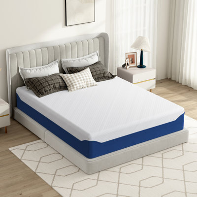 Medium Firm Memory Foam Mattress With Breathable Cover, Pressure Relief, Certipur-US® Certified, 10" / 12" / 15