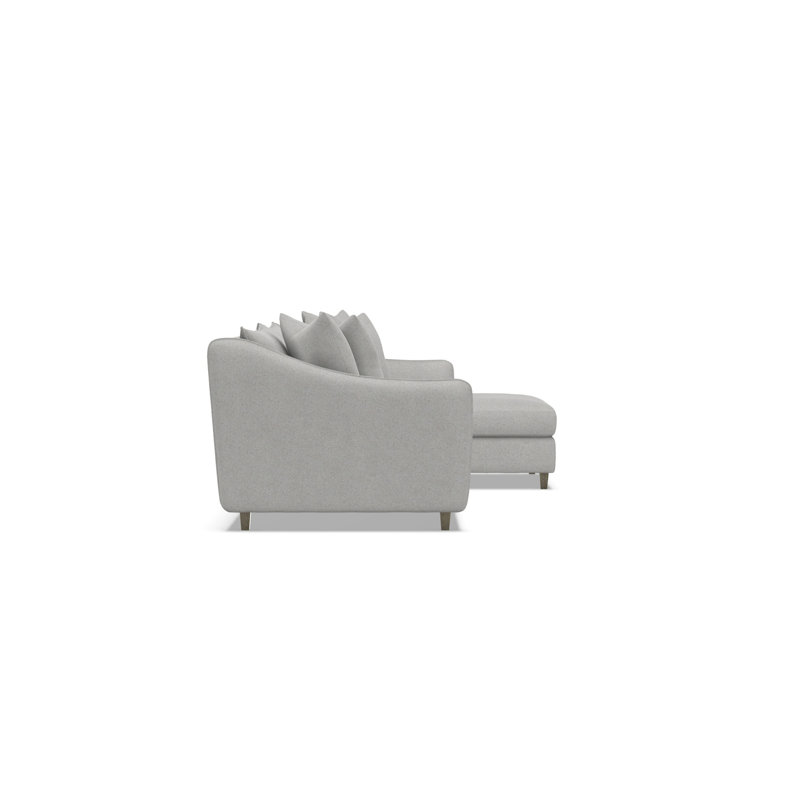 Joli 2 Pc Fabric Sectional, 1583-010