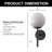 Bakkedahl Iron Armed Sconce-623108228