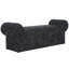 Banc rembourré en polyester Velma