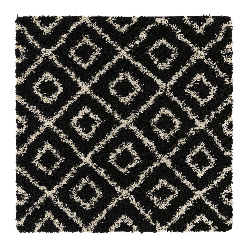 Arold Geometric Indoor Rug, Square 4'