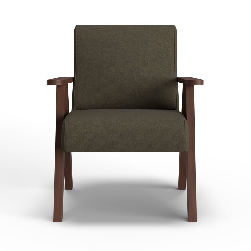 Accent Chair, Ash, Dark Walnut