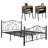 Auxter Steel Piece Bedroom Set-2004437442-1887472722