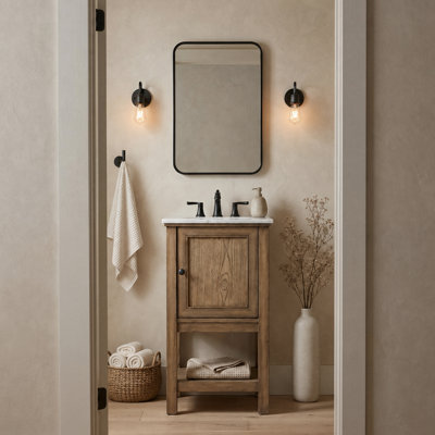 Ensemble de meuble-lavabo simple 19 po Narron