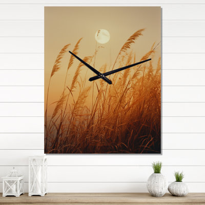 Carithers - Horloge murale lune