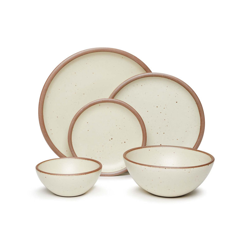 Potter's Dinner Set, Cream