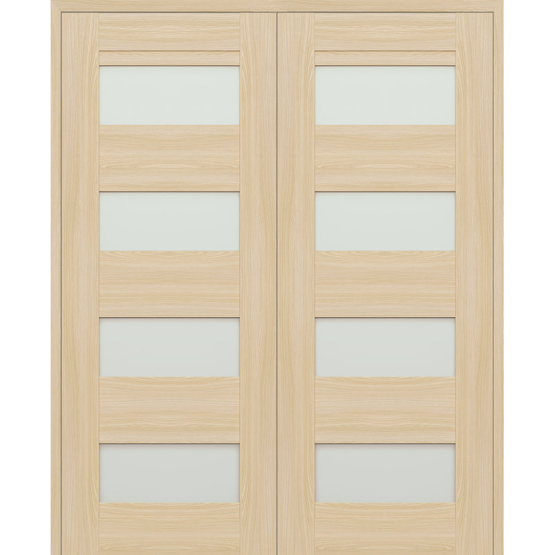 Porte standard en bois manufacturé Avon, Frêne, 47,75 po x 95,24 po