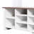 ON-TREND Farmhouse 4-In-1 Hall Tree With 6 Hooks-2104206153