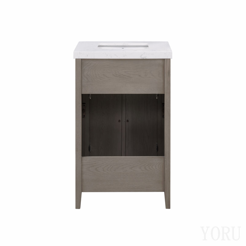 Meuble-lavabo 31 po avec comptoir en pierre reconstituée