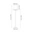 Fig 159.5cm Silver Traditional Floor Lamp