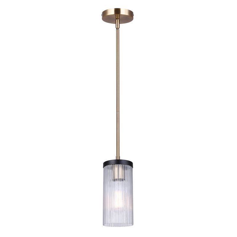 Eradu 1 - Light Matte Black Lantern Pendant