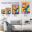 Orchid Flower Pot Painting Wall Art Print
