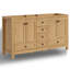 Base de meuble-lavabo double 60 po, lavabo et robinet non inclus-113369927-124451078