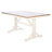 2 - Person Double Pedestal Dining Set