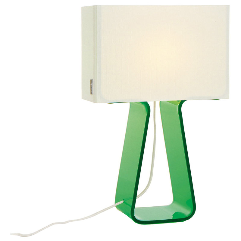 Tube Top Table Lamp, Green