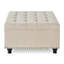 Table basse classique avec repose-pieds capitonné avec rangement et repose-pieds-824171889