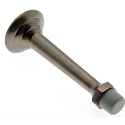 Solid Brass Ring Baseboard Stop