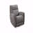 Upholstered Swivel With Recliner Function, Granite