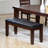 1Pc Upholstered Dining Bench
