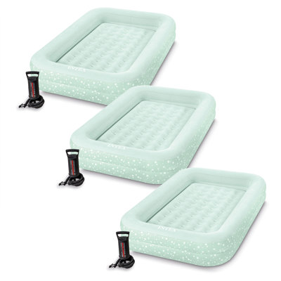 Matelas gonflable de camping avec pompe à main Intex Kidz