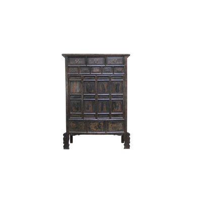 Imperial 16th Century Elm Display Cabinet