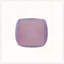 Pouf carré en microfibre chenille couleur lavande