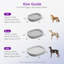 Lit orthopédique pour chien avec mousse à mémoire de forme et canapé avec traversin, housse lavable à la machine, lit pour chien confortable-1184581434-1184581435