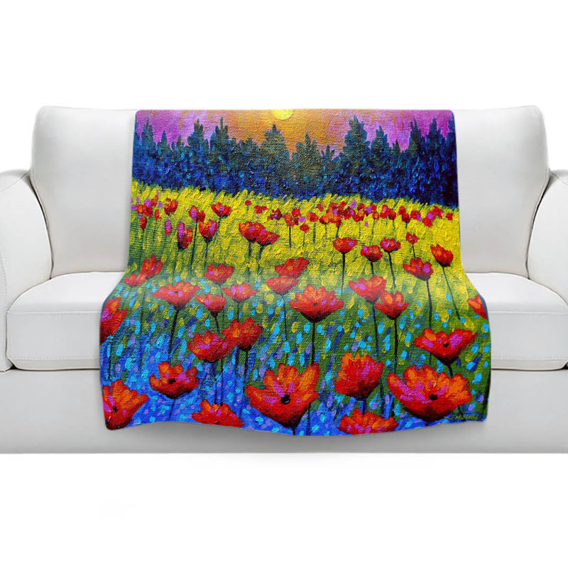 Couverture sherpa douce twilight, l 68 po x L 80 po