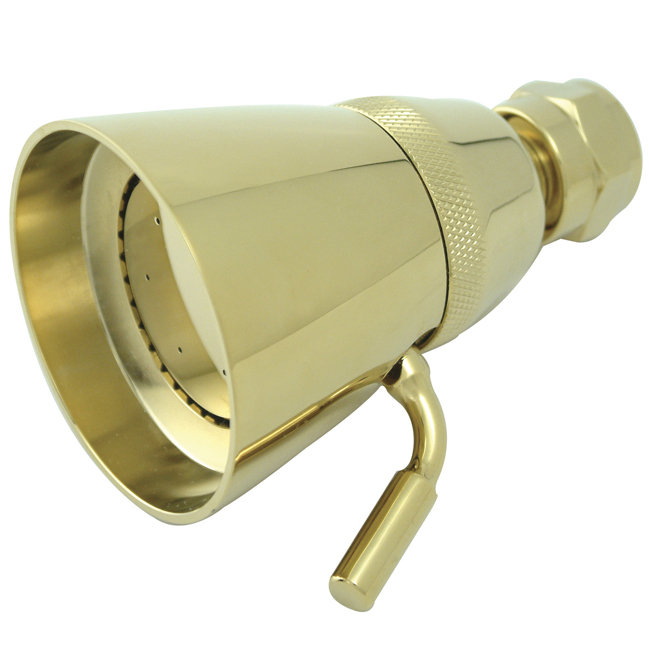 Kingston Brass Shower Scape 2-1/4-Inch Round Jet Spray Brass Shower Head Kingston Brass 