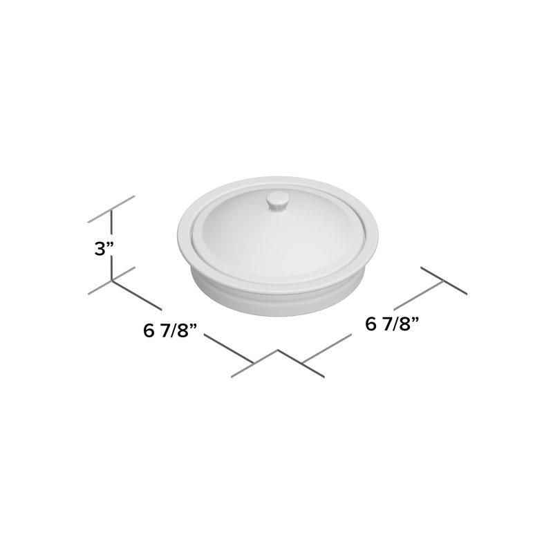 Petite cocotte ronde recouverte de 10 pouces Fiesta, Lapis