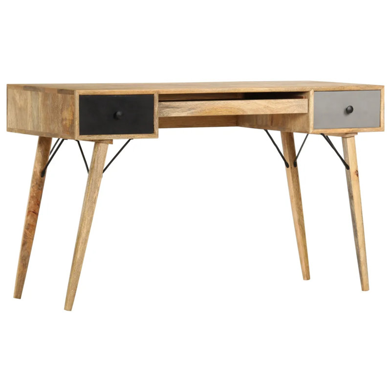 Zachary Solid Wood Writing Desk