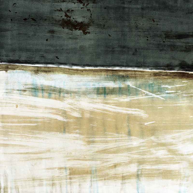 Green Horizon by Sisa Jasper - Wrapped Canvas Painting, 51cm H x 51cm W x 3.8cm D