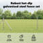 Vidaxl Field Fence Galvanised Steel-114858378