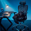 Chaise de bureau ergonomique en filet