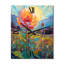 Horloge murale Azhanae - Chrysanthemums-809906255