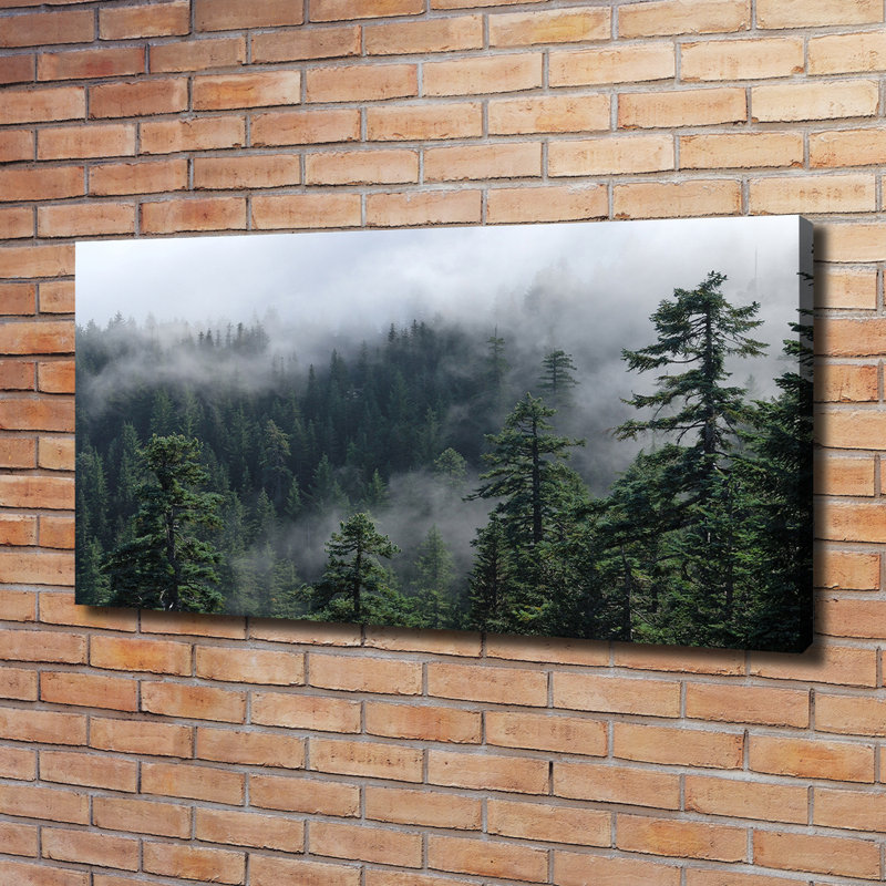 Forest Fog - Wrapped Canvas Print