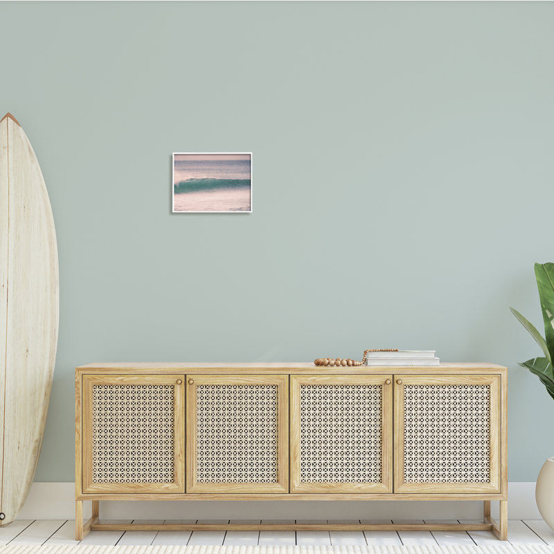 Art mural sur toile tendue surdimensionné, marée tropicale, océan tropical, par Nathan Larson, H 11 po x l 14 po x P 1,5 po