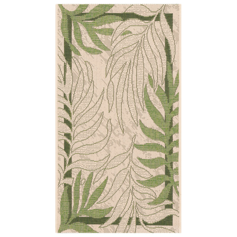 Lueck Performance Floral Indoor/Outdoor Area Rug, Rectangle 2' x 3'7"