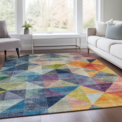 Tapis intérieur / extérieur lavable à la machine Xhevrie