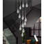 12 Lights Glam Chandelier Led Dimmable Pendant Light-2001138152